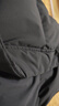 京东京造羽绒服男鸭绒加厚防寒工装面包服短款冬季外套衣服 黑色 M 实拍图