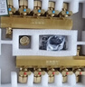 金角金牛 地暖分水器 地热暖气黄铜大流量一体家用集分水器总成 【5路】单分水器 实拍图