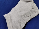 Freego一次性袜子吸汗透气运动免洗旅行日抛竹纤维抗菌灰色短袜10双装 实拍图