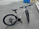 千里达M985ELITE山地自行车禧玛诺21速油压碟刹学生成人通勤上班单车 霞光银- 21速 27.5*17寸 推荐:170-190cm左右 实拍图
