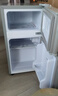 志高（CHIGO）小冰箱迷你小型家用冷藏冷冻两用宿舍出租房用双门办公室电冰箱节能省电 【一级能效】82L银色【两天约一度电】 实拍图