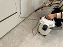亿力吸尘器家用手持轻量超强大吸力 桌面床上地毯沙发干湿两用吹吸一体 小型除尘吸猫毛神器小白桶12L  实拍图