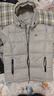 骆驼火山羽绒服男女款城市轻户外加厚防寒面包服冬季外套 浅烟灰 M 实拍图