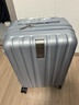 汉客行李箱男拉杆箱女登机箱镇店之宝双层拉链密码箱子旅行箱20英寸灰 实拍图