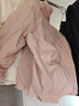 优衣库童装男童女童蓬松羽绒茄克外套夹克羽绒服478148 10 水粉色 160 实拍图