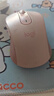 罗技（Logitech）M221轻音鼠标 无线鼠标 办公鼠标 对称鼠标 带无线微型接收器 茱萸粉 实拍图