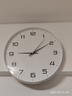 京东京造 木语系列挂钟 钟表挂墙时钟客厅2025年新款电子钟35cm可可白 实拍图