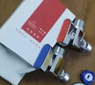 潜水艇（Submarine）球阀角阀 球形铜阀芯全开大流量三角阀 燃气地暖热水器壁挂炉阀京 【红标】4分热水球阀(银色) 实拍图