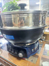 扬子电炒锅不粘锅一体插电多功能铁锅蜂窝铸铁蒸炒煎炸家用电炒菜锅爆炒一体式电热锅加深大功率2100W 内径36cm双蒸笼＋蜂窝定时款【适用5-8人】 实拍图
