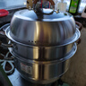 爱仕达（ASD）蒸锅 全304不锈钢 三层家用蒸煮炖汤锅 28CM多层加大不串味蒸笼Q3 实拍图