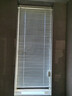 美尔耐免打孔百叶窗帘卧室卫生间浴室厕所防水铝合金厨房升降遮光帘6010 免钉【标准亮光】白色 1平方米 实拍图