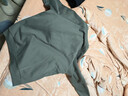 安踏（ANTA）百搭抓绒卫衣男女秋冬季加绒保暖情侣潮流运动休闲打底针织套头衫 【加绒-简约时尚】烟灰色7712-3 L 实拍图