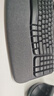 罗技（Logitech）Wave Combo 无线人体工学键鼠套装 垂直鼠标 无线蓝牙鼠标 办公键盘 无线键盘 蓝牙键盘 黑色 实拍图