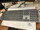 罗技（Logitech）大师系列 MX Keys 无线蓝牙键盘 高性能超薄 全尺寸 智能办公键盘 商用版 深灰色 实拍图