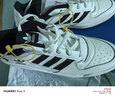 阿迪达斯 ADIDAS 三叶草   男女 运动休闲鞋 IH7830 黑/白 40.5 实拍图