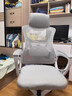 锦汐 电脑椅家用办公椅子靠背人体工学椅学习转椅老板座椅游戏电竞椅 【后躺+乳胶】白框灰网-店长推荐 实拍图