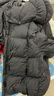 坦博尔泡芙羽绒服女短款脱卸帽秋冬保暖外套25年新款5530520D 黑色165 实拍图