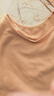 古妮娅儿童舞蹈服打底衫肤色保暖内衣薄绒练功服 肤色上衣XL 实拍图