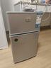 志高（CHIGO）小冰箱迷你小型家用冷藏冷冻两用宿舍出租房用双门办公室电冰箱节能省电 【店长推荐】48L银色【三天约一度电】 实拍图