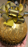 费列罗巧克力 金色璀璨奢华大金球125g 休闲零食 伴手礼 圣诞节礼物 实拍图