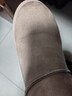 回力（Warrior）雪地靴女鞋子女休闲棉鞋女冬季加绒加厚短靴子保暖面包鞋卡其37 实拍图