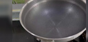 康巴赫炒锅不粘锅316L不锈钢炒菜锅32cm蜂窝平底煎炒锅电磁炉燃气灶通用 实拍图