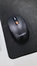 联想（Lenovo）无线蓝牙双模充电鼠标 蓝牙5.0/3.0 便携办公鼠标人体工学设计 Howard理性黑充电版 实拍图