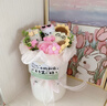 京东鲜花小狗玩偶花束成品向日葵生日礼物女生送闺蜜女友儿童小众新年礼物 实拍图