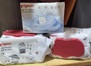 贝亲（Pigeon）新生婴儿手口湿巾亲肤加厚手口屁屁专用湿纸巾 100抽*6包 PL347 实拍图