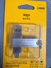 爱国者（aigo）128GB  Type-C USB3.2 手机U盘 U351高速读写款银色双接口手机电脑用 新升级读速高达220MB/S 实拍图