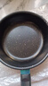 【亏本清仓】韩式麦饭石色不粘锅平底锅铁锅电磁炉不带盖 黑色小煎锅 16cm 实拍图
