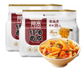 阿宽 红油面皮四连包酸辣味拌面宽面皮440g*2提 免煮泡面非油炸方便面 实拍图