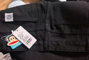大嘴猴（paul frank）牛仔裤男士秋冬季直筒裤子男美式复古宽松休闲裤男裤长裤黑色 2XL 实拍图