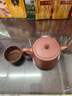 百年利永宜兴紫砂壶纯全手工原矿紫泥泡茶壶功夫茶具竹节汉铎一壶两杯套装 竹节汉铎 240ml 原矿紫泥 实拍图