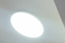 奥克斯2026新款全光谱护眼led吸顶灯卧室客厅灯三防灯卫生间厨房阳台灯 【热卖】24W 1.0 护眼灯-白37cm白光 实拍图