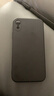 KEKLLE 适用苹果XR云感硅胶手机壳 iPhonexr保护套新升级四边全包云感硅胶保护套 肤感防摔超薄软壳 黑色 实拍图