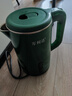 万利达烧水壶热水壶电热水壶不锈钢胆一体全自动恒温大容量家用快速壶开水壶双层防烫便携式电水壶 2L 青草绿（加厚不保温款） 实拍图