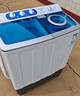 荣事达（Royalstar）半自动洗衣机10KG双缸双筒家用宿舍出租房双桶洗衣机大容量甩干机 以旧换新 白色 RP10030J 实拍图