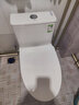 九牧（JOMOO）11396-2-1/41KB-1抗菌一级水效坐便器虹吸式节水连体马桶400坑距 实拍图