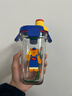 GLASSLOCK&wigglewiggle联名款卡通印花玻璃水杯家用手提新款杯子小熊380ml 实拍图