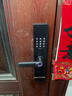 英典（YINGDIAN）K8指纹锁智能门锁民宿公寓密码锁入户门智能锁家用防盗门电子锁 (九合一开锁+远程开门)指导安装 实拍图