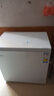 海尔（Haier）冰柜家用300升大容量全冷冻超低温速冻200升小型冰柜新一级能效省电卧式冰箱冷冻冷藏无需除霜冰柜 201升零下30度+钢板内胆+新一级能效 201L 实拍图