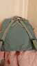 FJALLRAVEN双肩包kanken男女户外大容量书包电脑包运动旅行背包23510 664-916霜绿色/五彩底纹 16L【可容纳14寸笔记本电脑】 实拍图