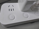 得力（deli）3C认证国标安全插座 插线板/插排/排插/插板/接线板/拖线板延长线 独立开关 分控3位1米 LU5055 实拍图