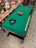 贝趣台球桌儿童家用迷你6-12岁小型可折叠玩具男孩生日圣诞节新年礼物 120CM高脚可折叠【国标E1】桌面免安装 3-7-8-11-14岁成人超大号桌球台 实拍图