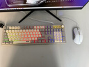 宏碁（acer）有线键盘鼠标套装 机械手感 炫彩灯效人体工学音量旋钮 拼色 有线键鼠套装 宏驱动鼠标  OKW238 实拍图
