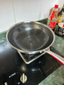 康巴赫316L不锈钢炒锅不粘锅少油烟炒菜锅赠蒸屉32cm电磁炉燃气灶通用 实拍图