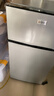三菱小冰箱迷你小型家用冷藏冷冻宿舍出租房双门办公室电冰箱一级能效 89L银色【三天约一度电】 实拍图