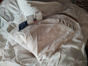 富安娜澳洲进口羊毛被100%纯羊毛被子纯棉冬季被芯双人约6.6斤203*229cm 实拍图