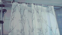 美居客 浴帘加厚EVA防水浴室帘卫生间窗帘浴室隔断帘1.5*1.8M(北国之春) 实拍图